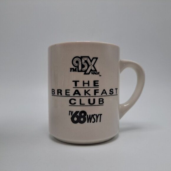 95X FM WQXI The Breakfast Club TV 68 WSYT Ceramic Mug White - Picture 6 of 10
